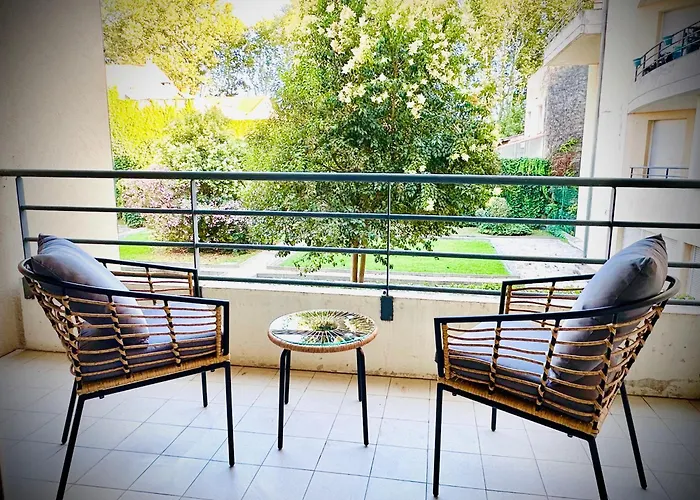 Apartment 40M2-Air Conditioning-Elevator-Underground Parking-Self Checkin! Appart Climatise 40M2-Ascenseur-Parking Souterrain -Arrivee Autonome